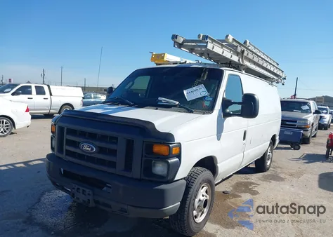 2014 Ford E-250 Commercial z USA, uszkodzony, nr VIN 1FTNE2EW3EDA59642